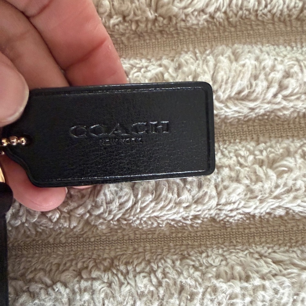 Coach Rowan File Bag Signature Canvas Mahogany Black Crossbody F29210 - Picture 3 of 14